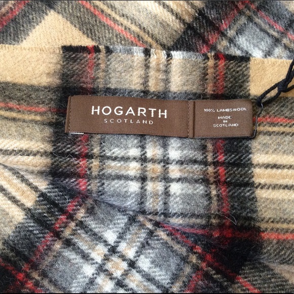 Tartan Scarf Sundance Catalog Scotland Lambswool